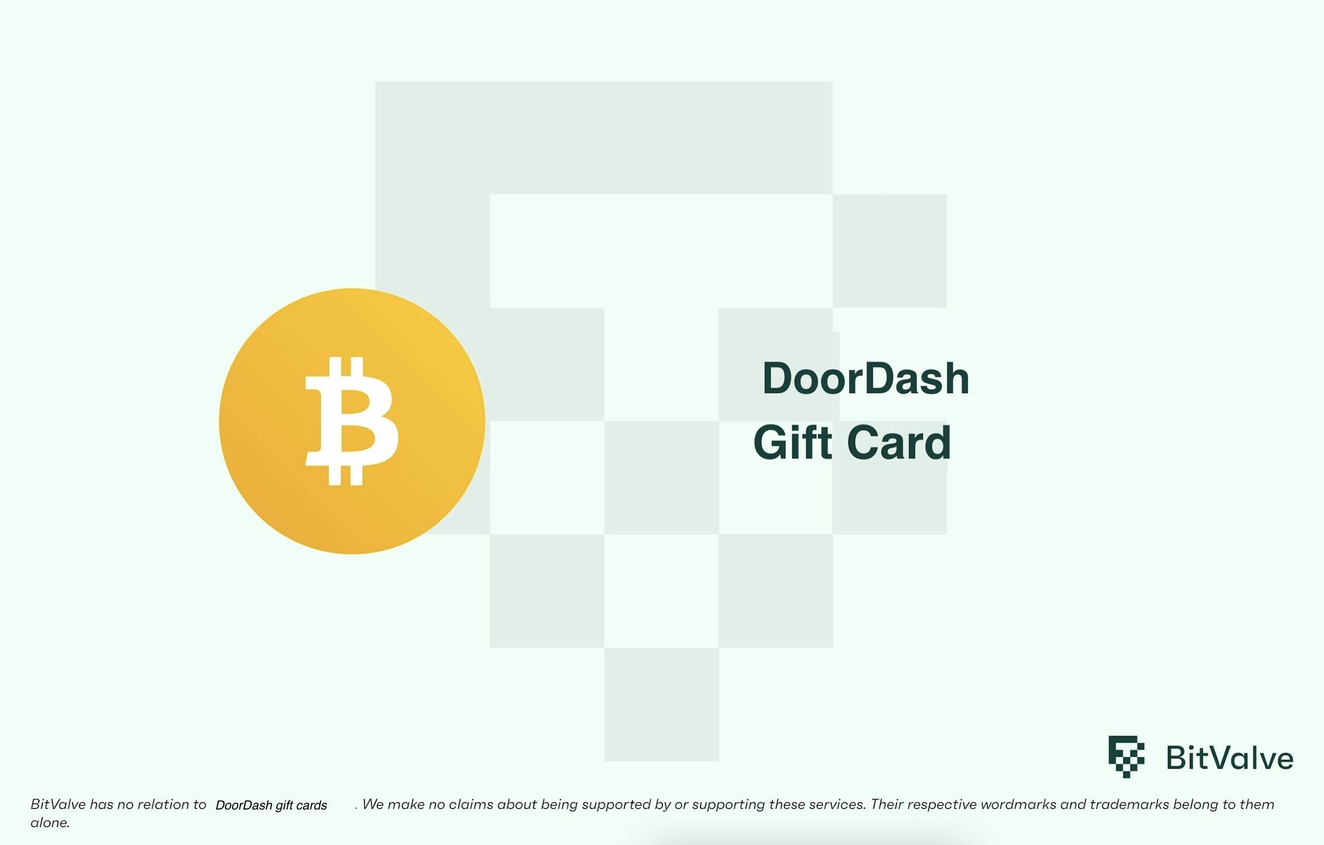 Buy Bitcoin with DoorDash Gift Card